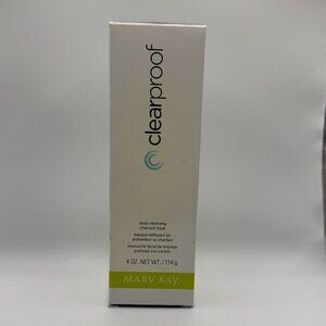 Mary Kay Clear Proof Deep Cleansing Charcoal Mask 4 oz Full Size